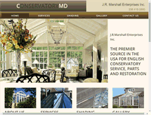 Tablet Screenshot of conservatorymd.com